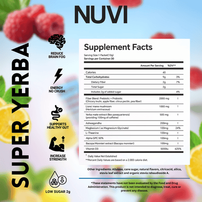 NUVI - Super Yerba